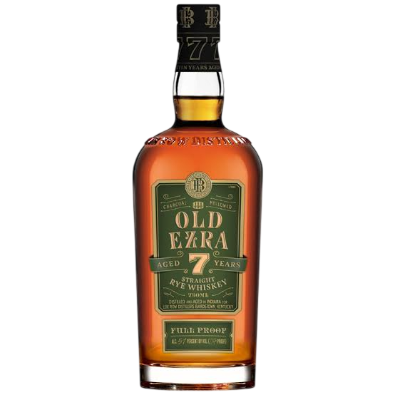 Old Ezra Straight Rye Whiskey 7 year 750 ml