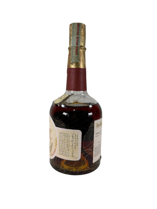 1957 Old Fitzgerald Bonded Very Very Old 12 Year Old Bourbon Whiskey 4/5 Quart