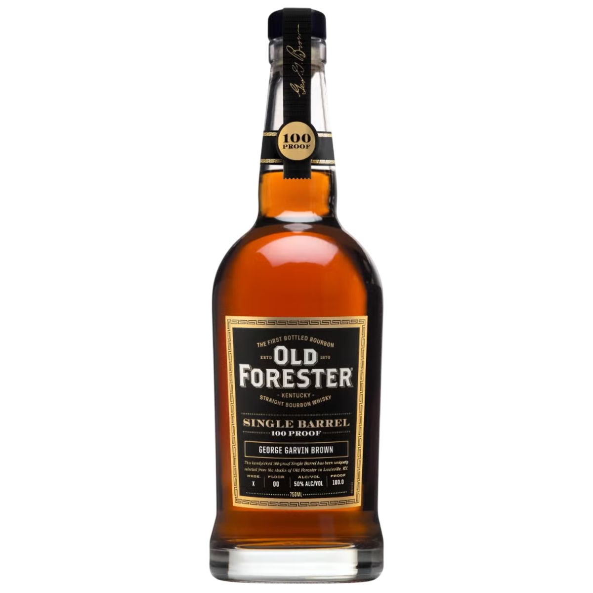 Old Forester Single Barrel 100 Proof Selection J-7 750 ml