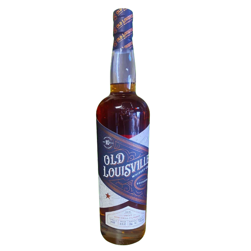 Old Louisville Whiskey Co Straight Bourbon Uncut 21 Rye 10 year 750 ml