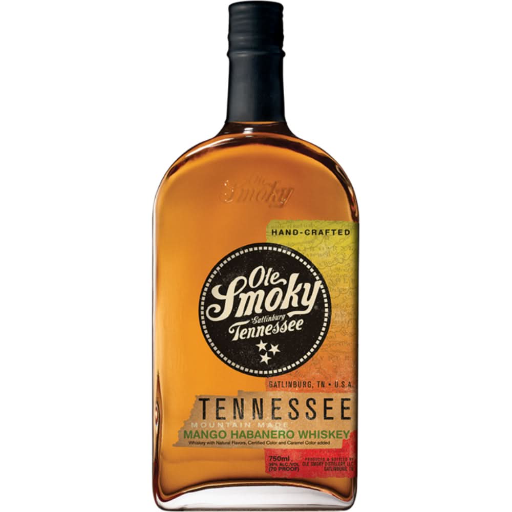 Ole Smoky Mountain Made Mango Habanero Flavored Whiskey 750ml