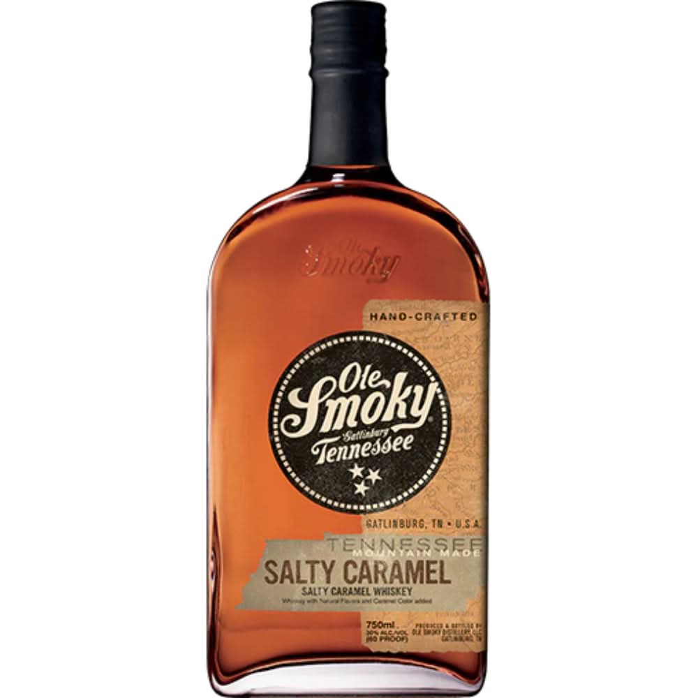 Ole Smoky Salty Mountain Made Caramel Whiskey 750ml