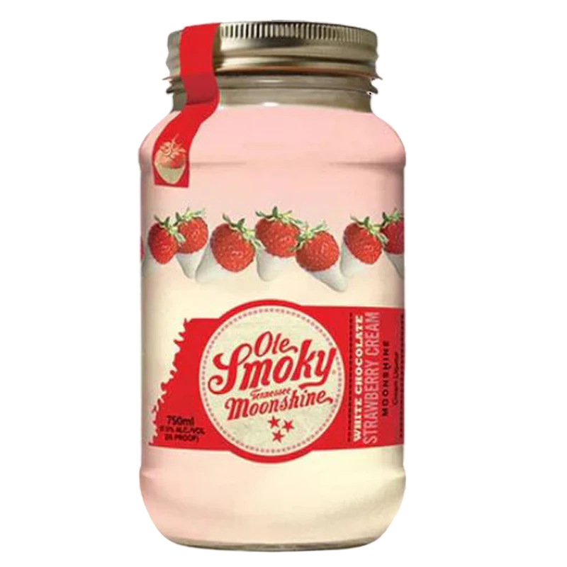 Ole Smoky White Chocolate Strawberry Cream 750 ml