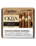 Oliva Connecticut Reserve, Serie G Toro, Serie O Toro & Serie O Robusto Cigars Variety Set With Personal Humidor by CigarBros (Box of 5+5+5+5)