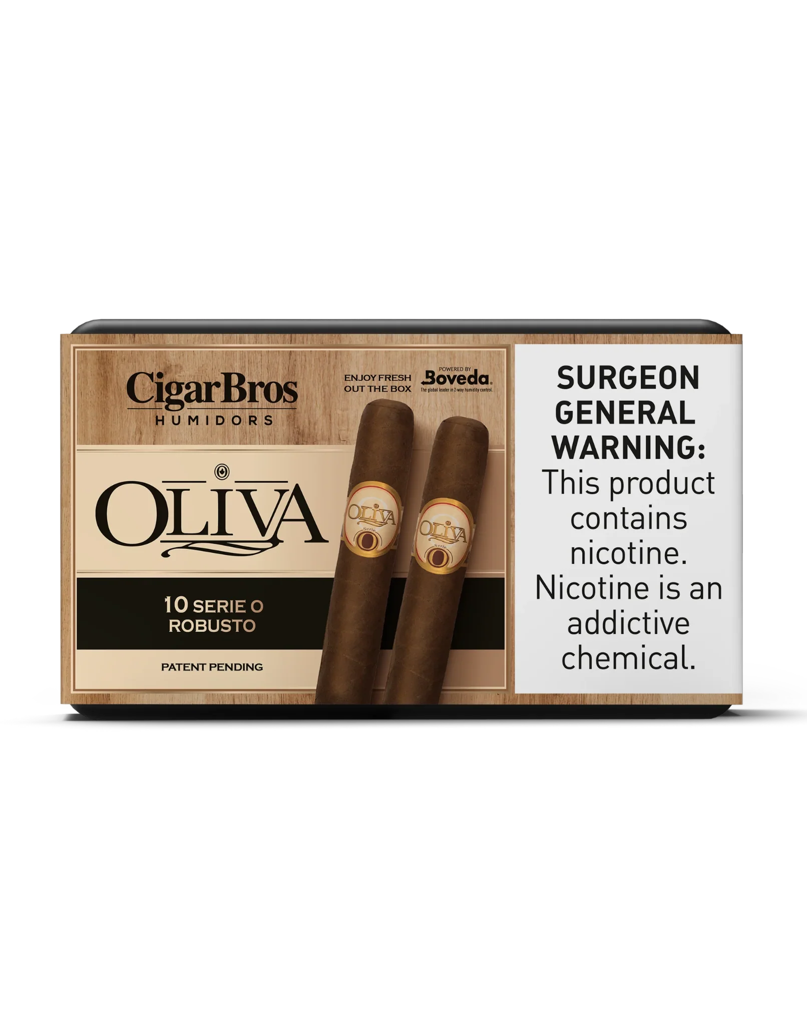 Oliva Serie O Robusto Cigar With Personal Humidor by CigarBros (Box of 10)