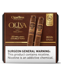 Oliva Serie V Melanio Double Toro Cigar With Personal Humidor by CigarBros (Box of 20)