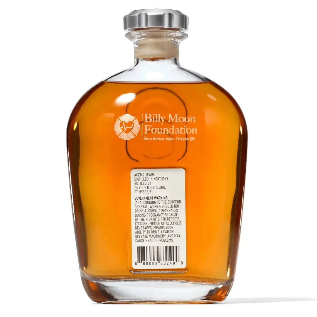 On Your Six Billy Moon Commemorative Bourbon Whiskey 750ml