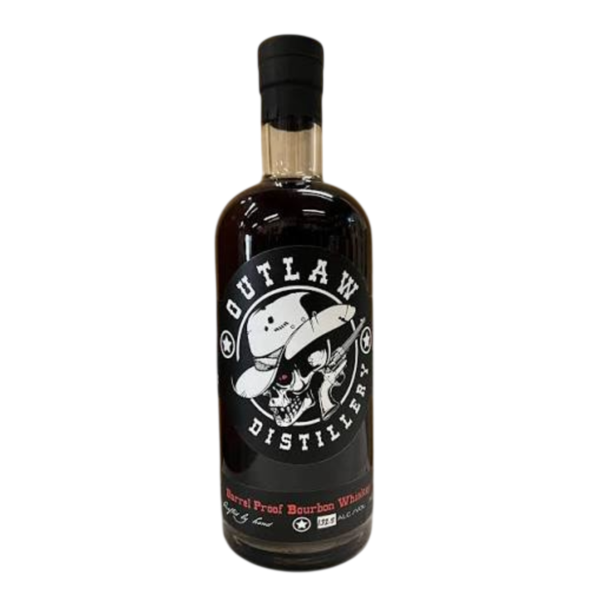Outlaw Distillery Barrel Proof Bourbon 750 ML