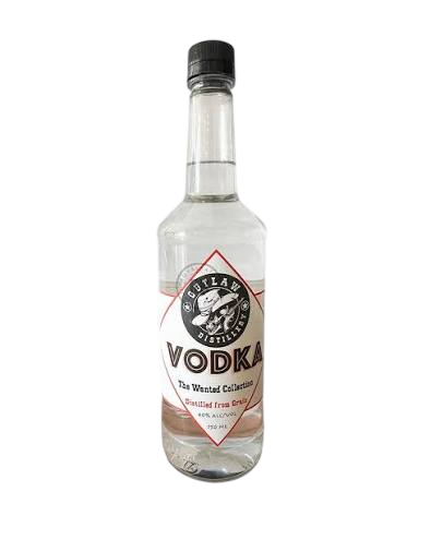 Outlaw Distillery Vodka The Wanted Collection 750 ML