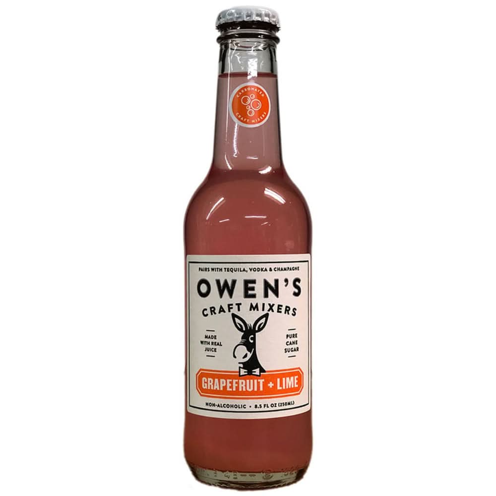 Owen's Craft Mixers Grapefruit & Lime 750ml