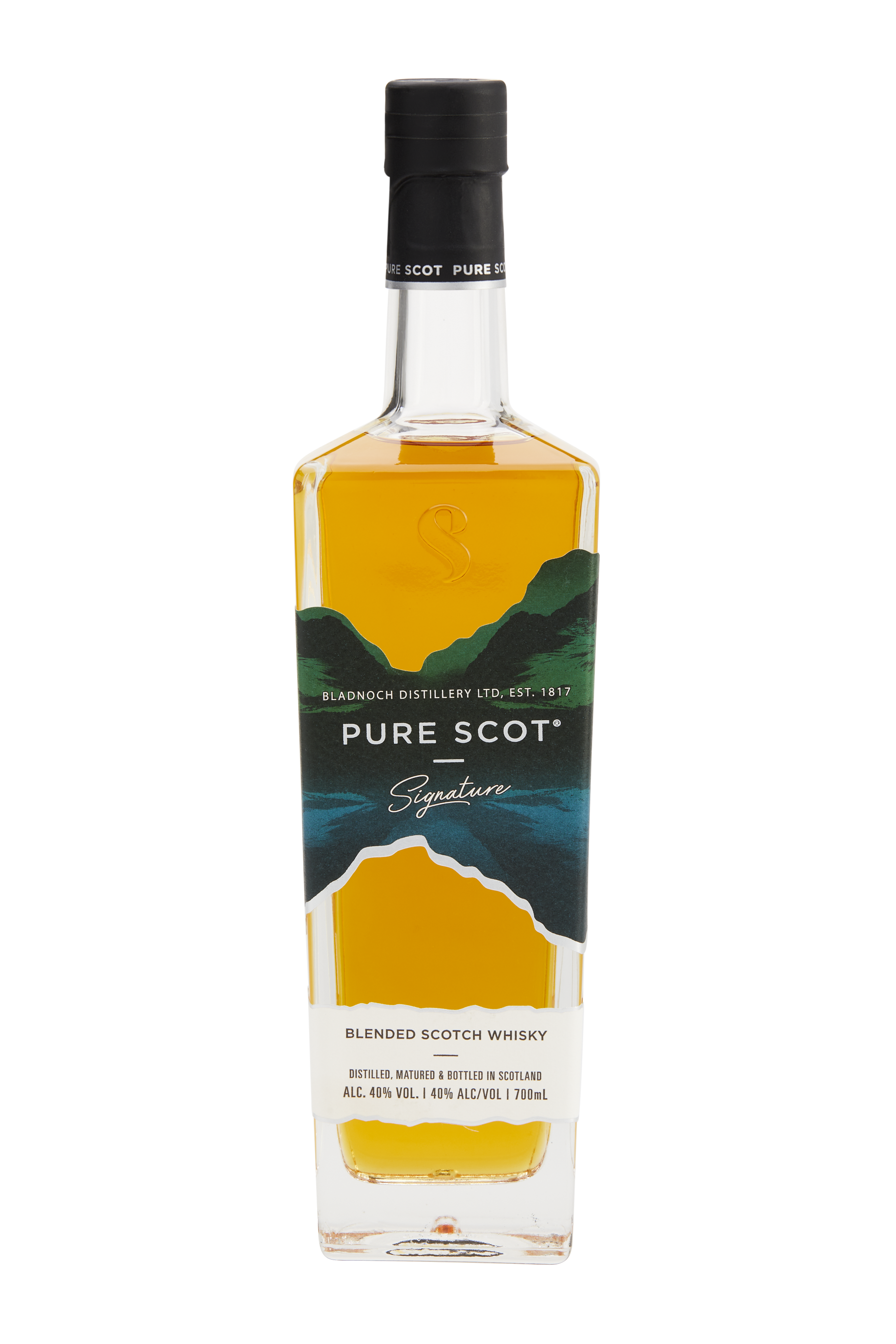 Bladnoch Distillery Pure Scot Blended Scotch Whisky 750ml