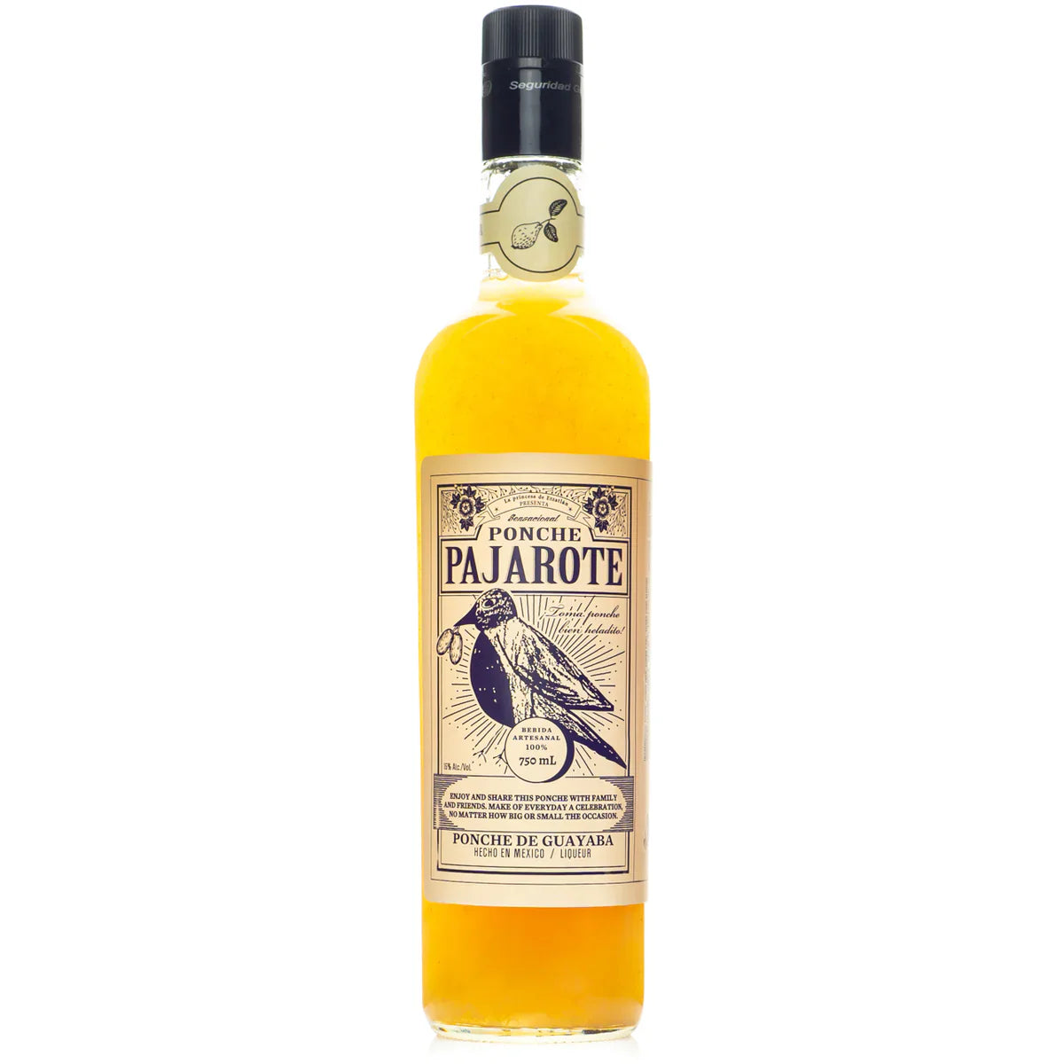 Pajarote Ponche de Guayaba Liqueur 750ml