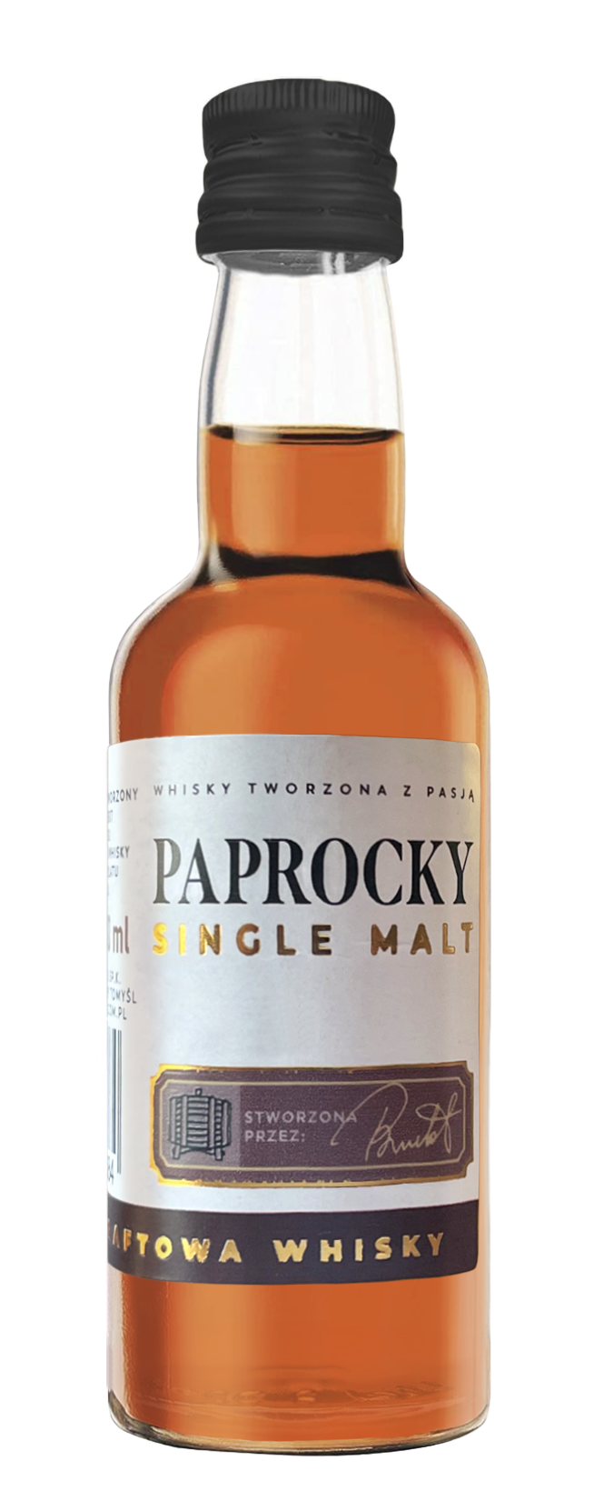 Paprocky Single Malt Whisky 50ml