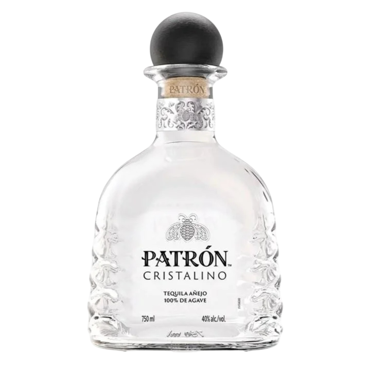 Patron Cristalino Tequila Anejo 750 ML