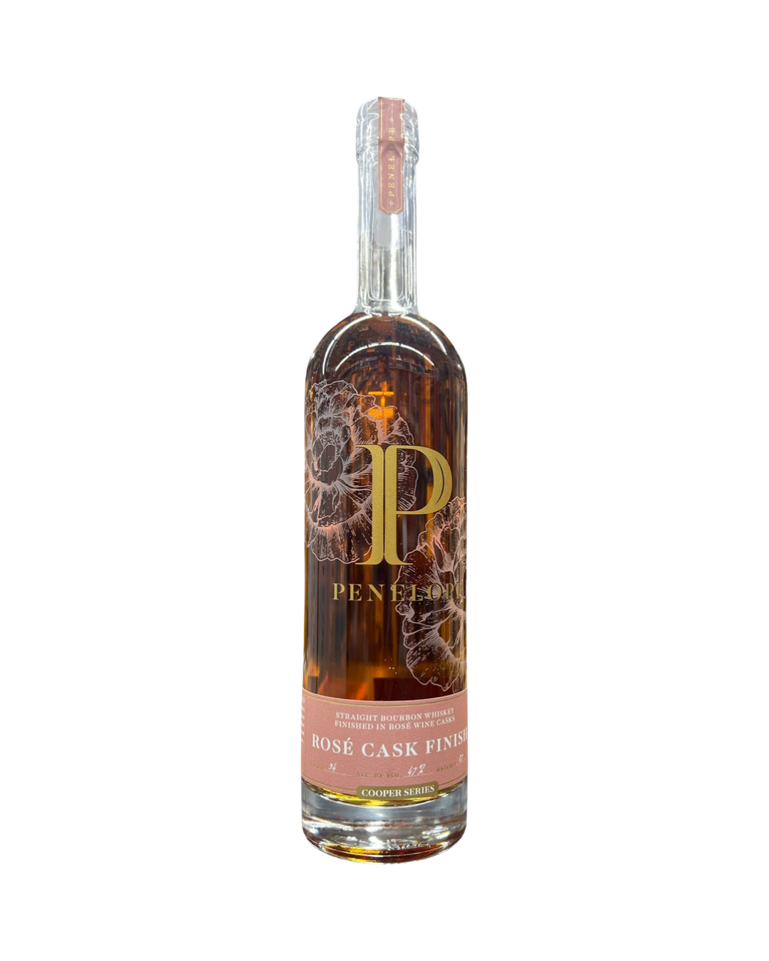 Penelope Four Grain Rose Cask Finish Straight Bourbon Whiskey 750ml