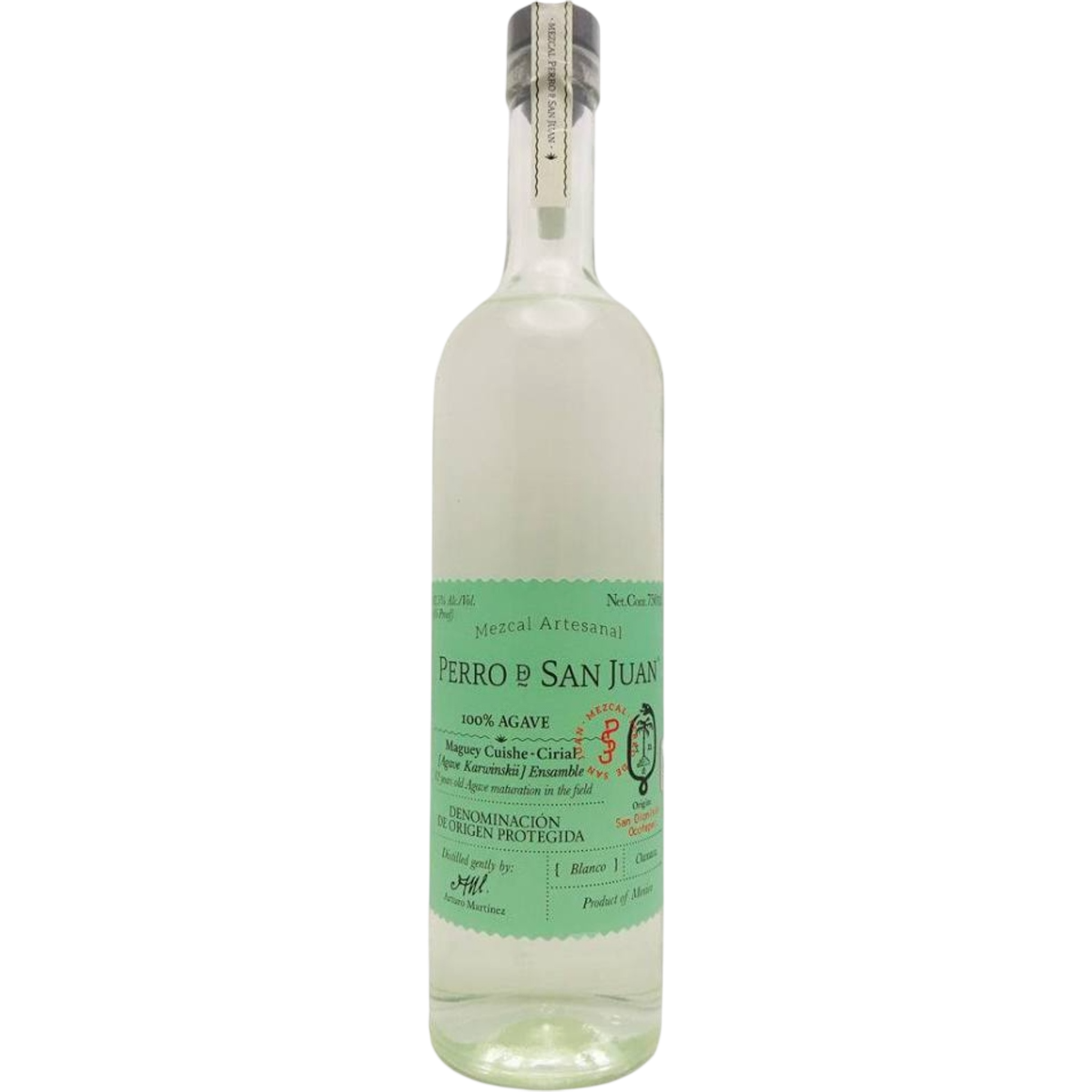 Perro de San Juan Green Label Cirial Mezcal 750ml