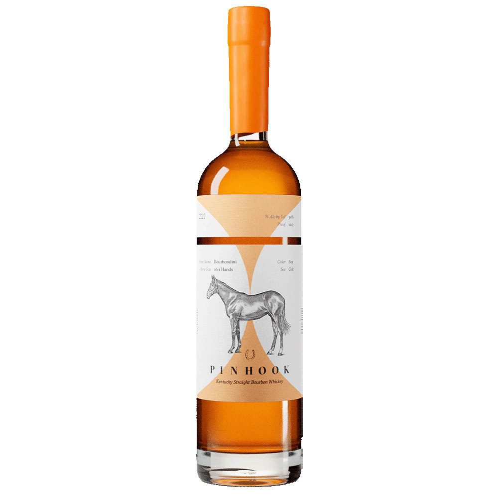 2023 Pinhook Flagship Straight Bourbon Whiskey Orange Wax 750ml