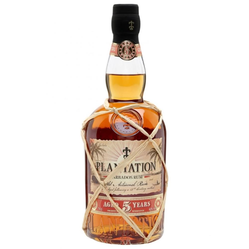 Plantation Aged Rum Double Aged Grande Terroir Signatrue Blend 5 Year Bararbados 750ml