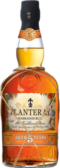 Planteray Rum 5 Years Aged Old Traditional Double Aged Rum 750ml