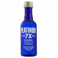 Platinum 7x Seven Times Distilled Vodka 50ml