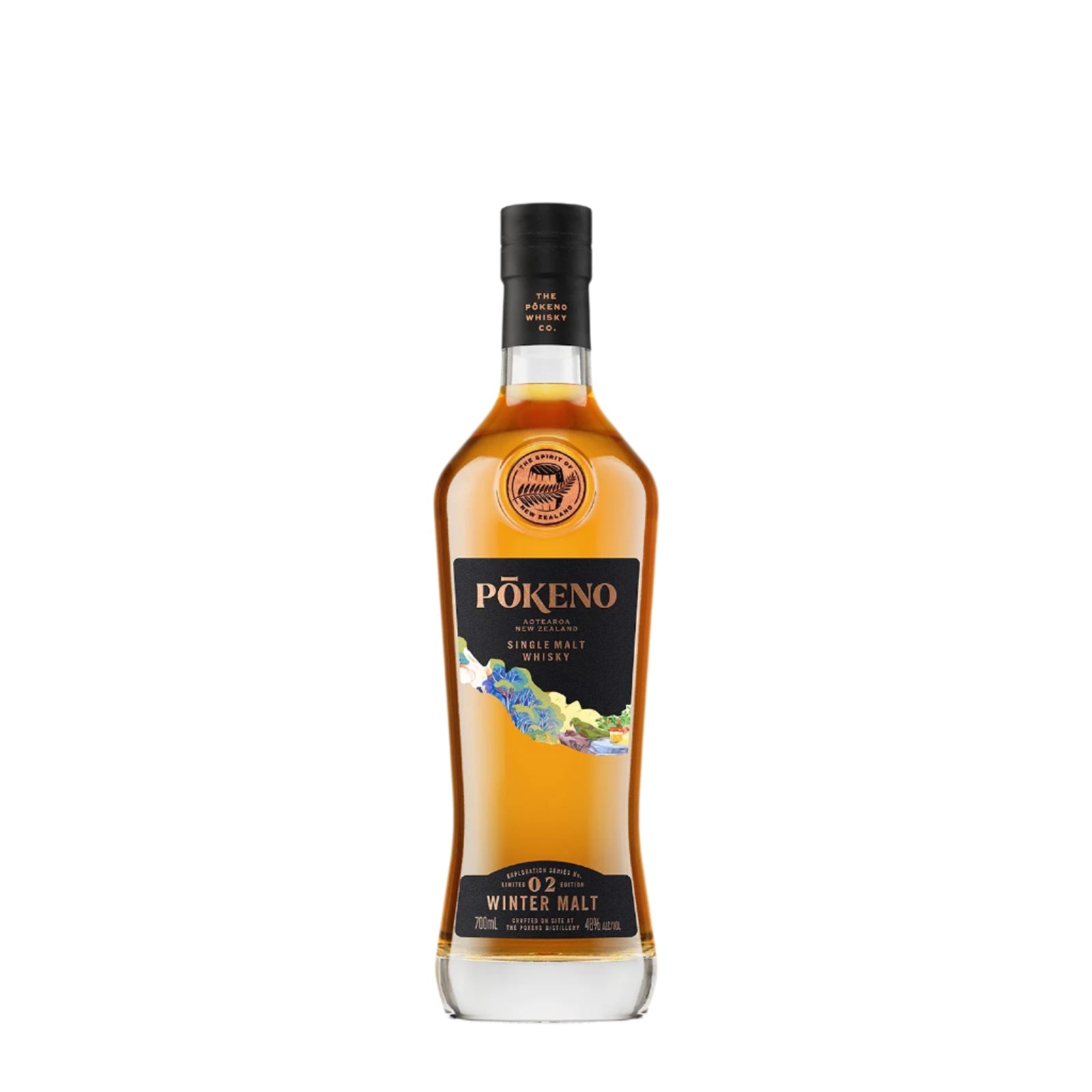 Pokeno Winter Malt Limited Edition 02 New Zealand Single Malt Whisky 700ml