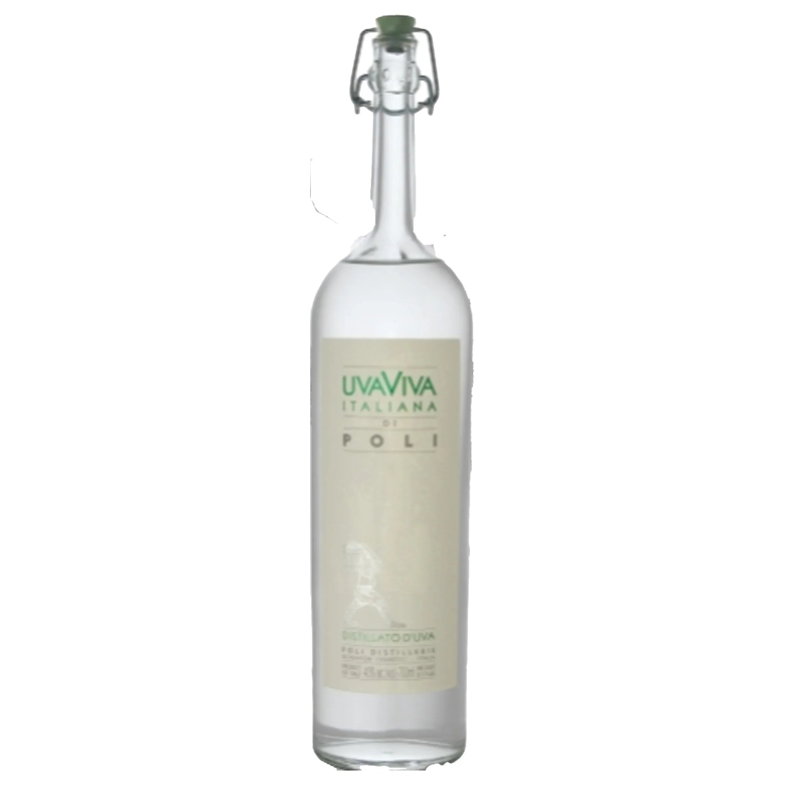 Poli Distillery 80 Proof Uva Viva Italiana Di Poli Grape Brandy 750ml