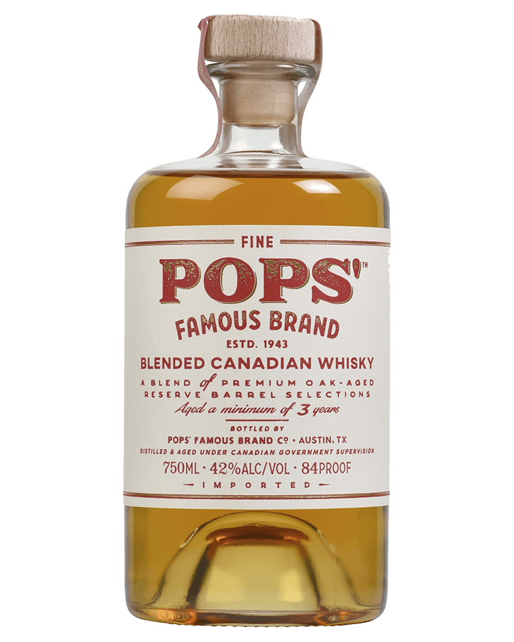 Pops Famous Brand Blended Canadian Whisky 750ml