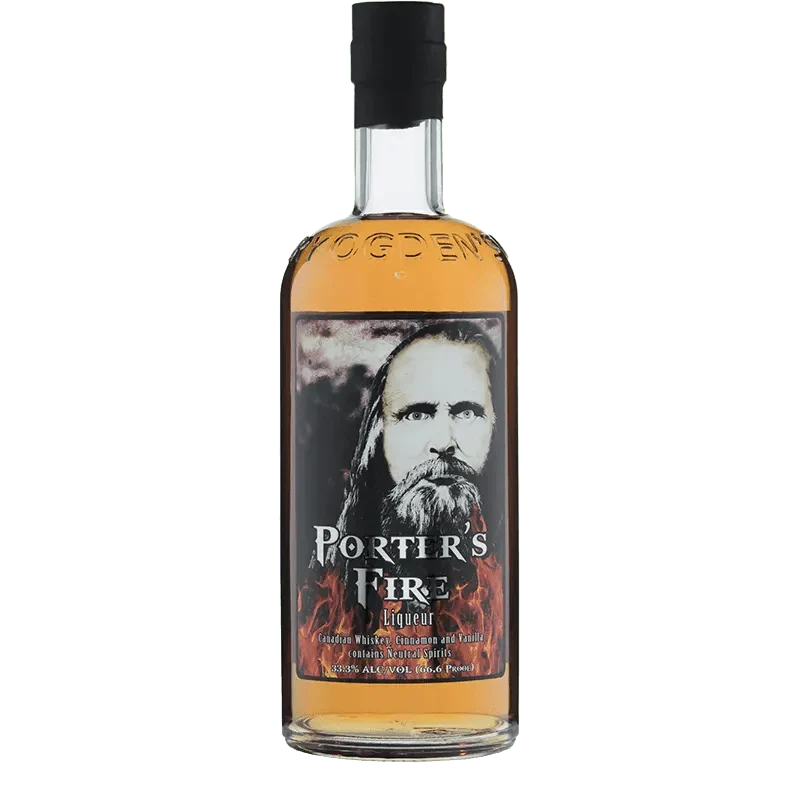 Porter's Fire Cinnamon-Vanilla Flavored Whiskey 33.3% Alc/Vol 66.6 Proof 750ml