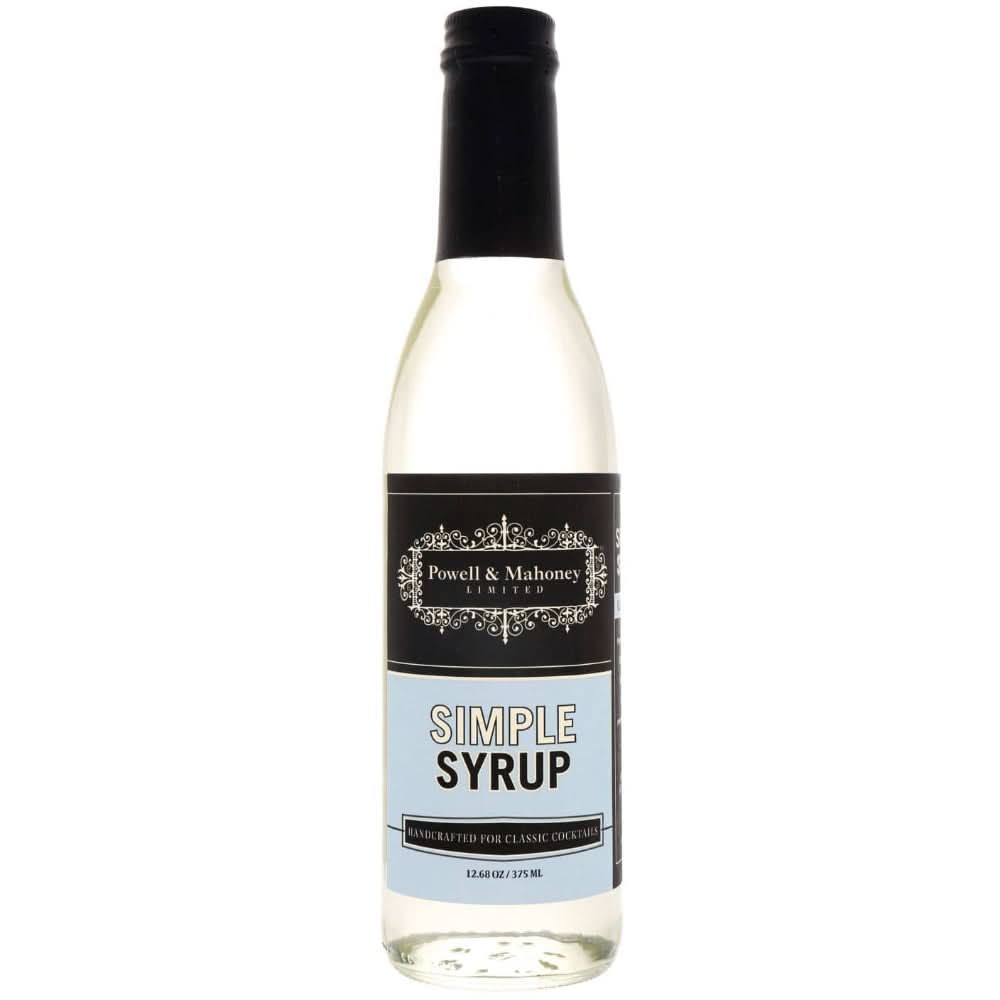 Powell & Mahoney Simple Syrup Cocktail Mixer 750ml