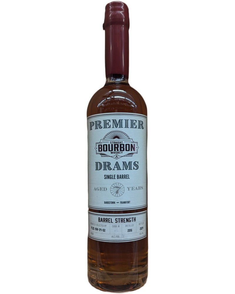 Premier Drams 7 Year Old Cask #19863 Barrel Strength Single Barrel Straight Bourbon Whiskey 750ml