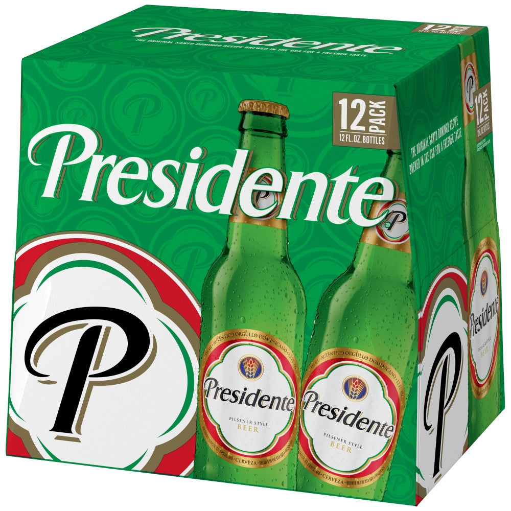 Presidente Pilsner Beer 12-Pack