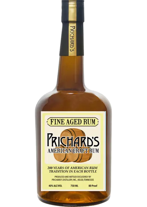Prichard's Distillery Fine Aged Traditional American Rum 750ml