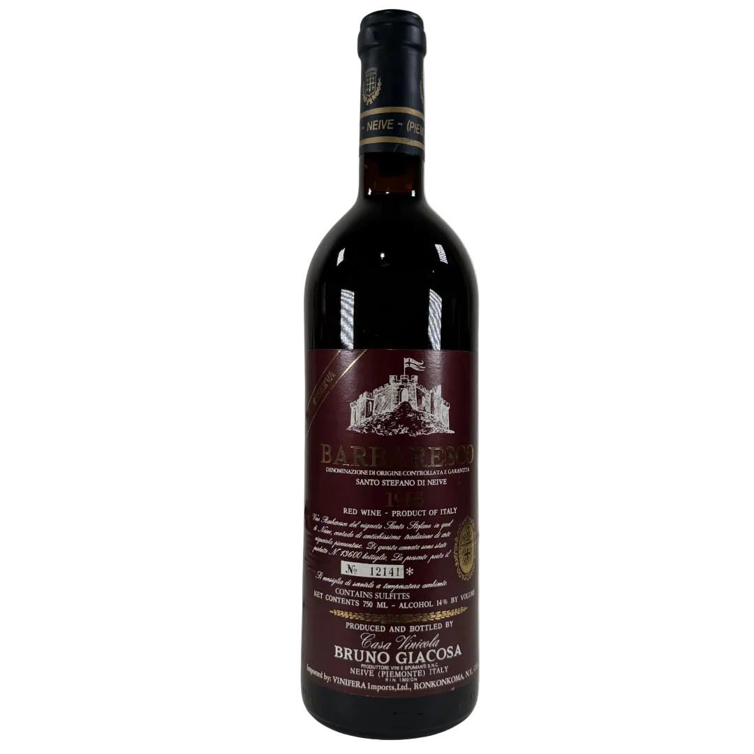 1985 Bruno Giacosa Albesani Santo Stefano Barbaresco DOCG 750ml