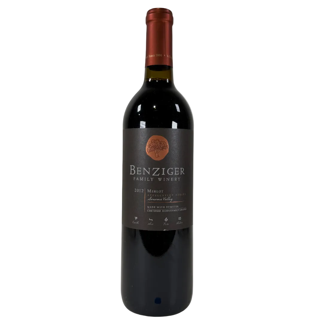 2012 Benziger Family Winery Merlot 750ml