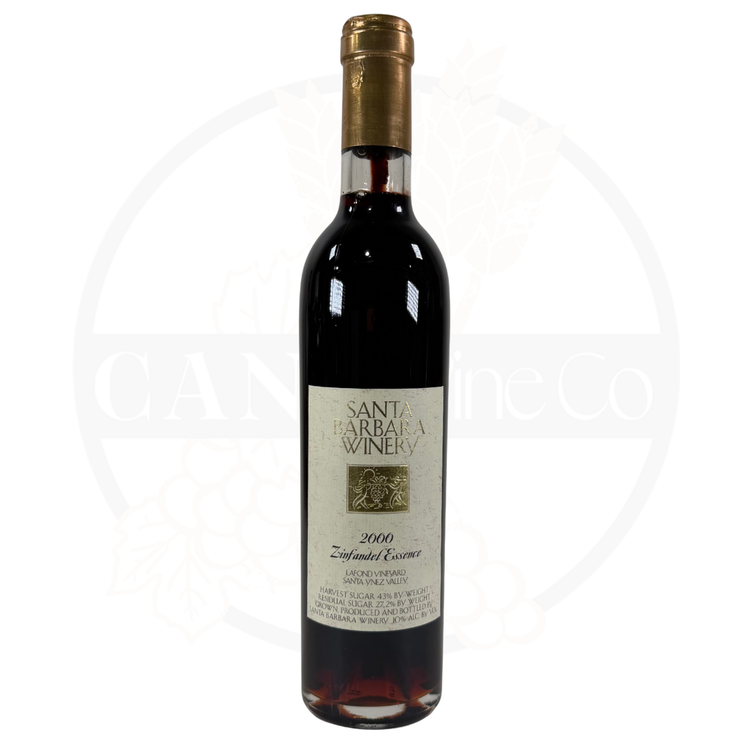 2000 Lafond Family Santa Barbara Winery Zinfandel Essence 375ml