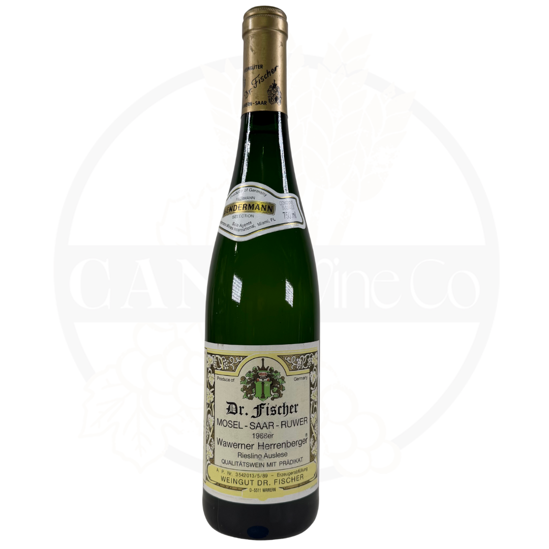 1988 Weingut Dr. Fischer Wawerner Herrenberger Riesling Auslese 750ml