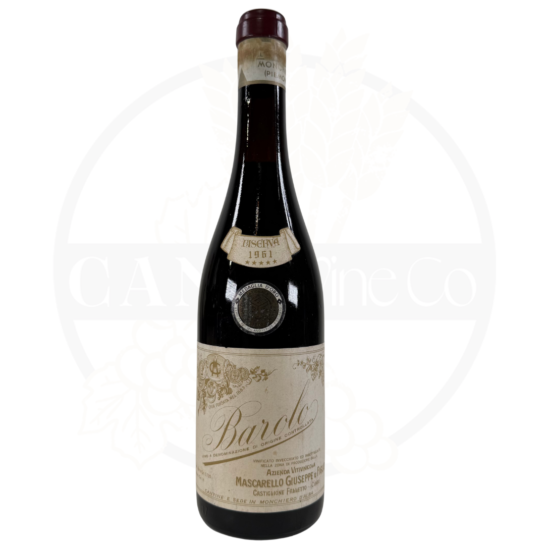 1961 Giuseppe Mascarello e Figlio Barolo Riserva DOCG 750ml