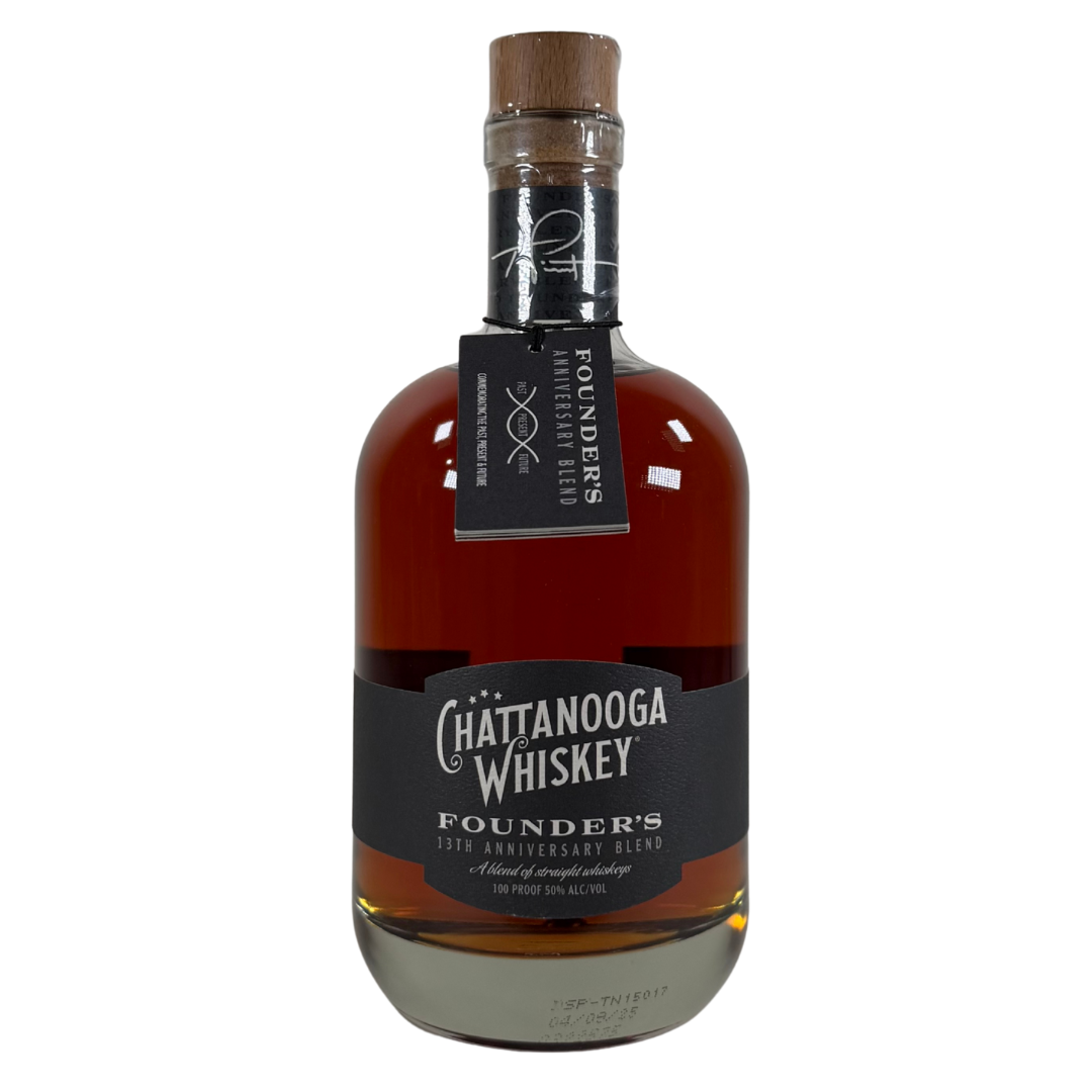 Chattanooga Founders 13th Anniversary Blend Kentucky Straight Bourbon Whiskey 750ml