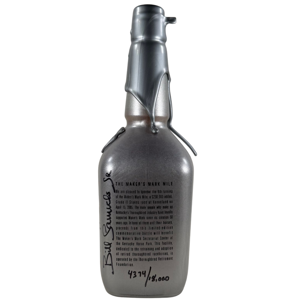 2005 Maker's Mark Affirmed Limited Edition Kentucky Straight Bourbon Whisky 1Lt Signed