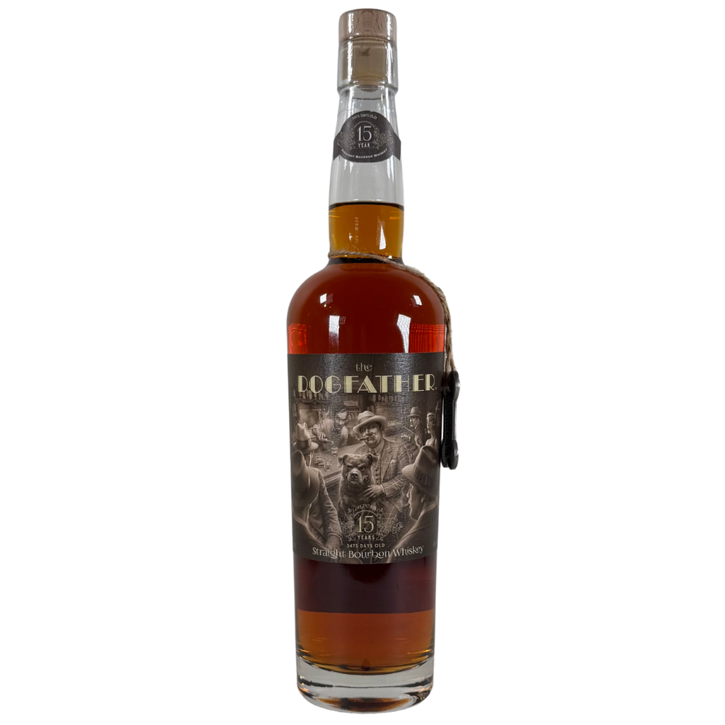 Lone Whisker The Dogfather 15 Year Old Batch 2 93.8 Proof Straight Bourbon Whiskey 750ml