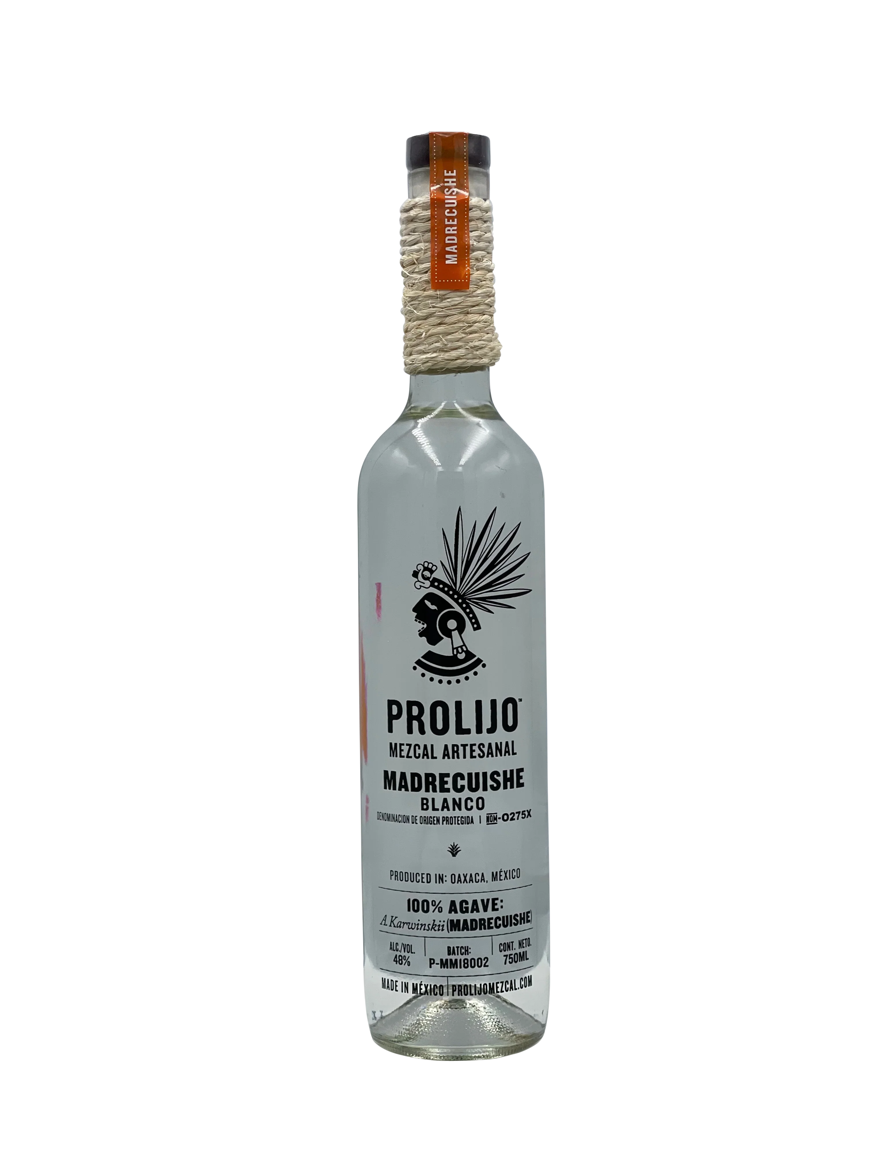 Prolijo Mezcal Wild Agave Madrecuishe 750ml