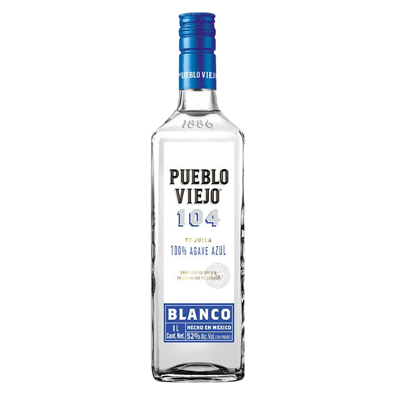 Pueblo Viejo 104 Tequila Blanco 1 Liter