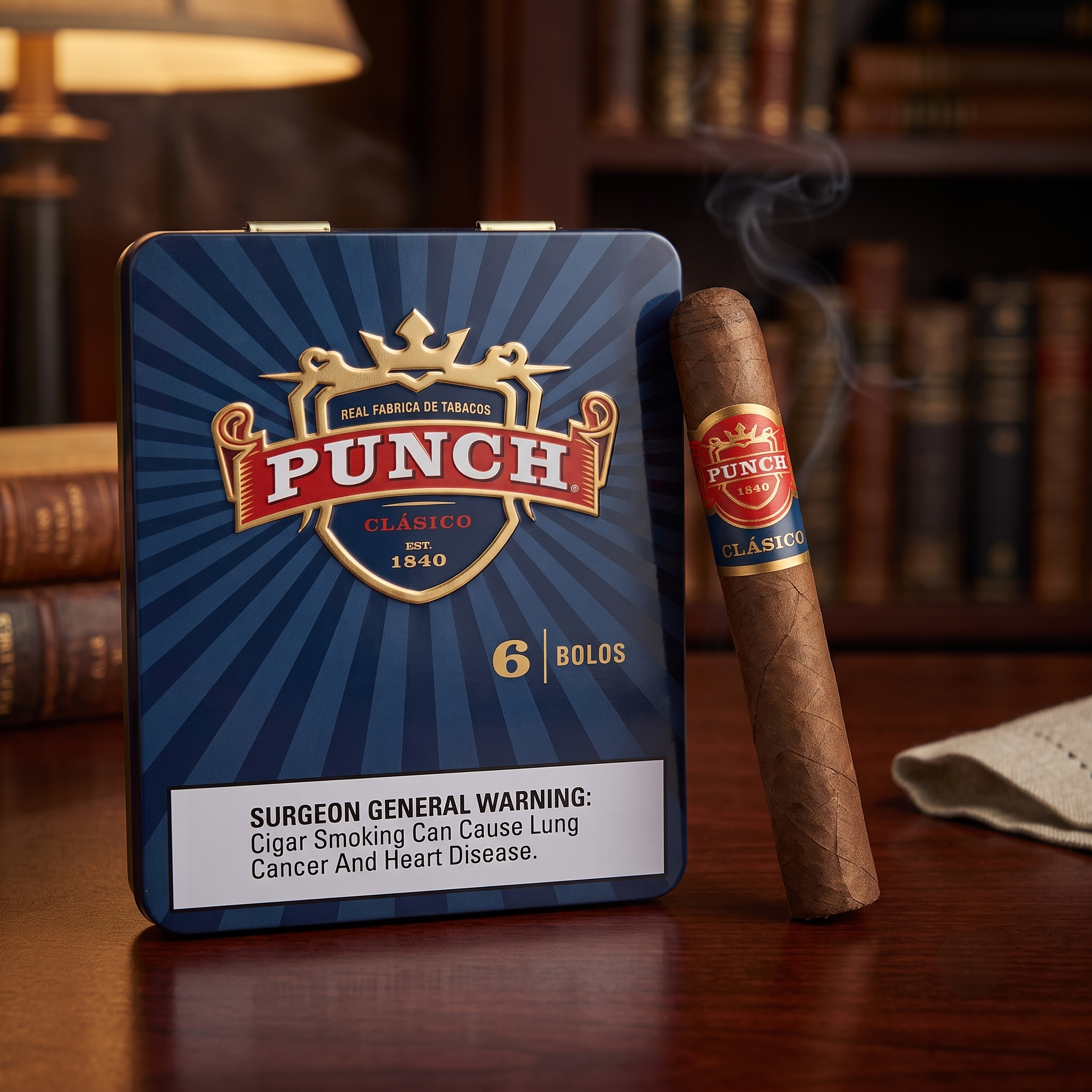 Punch Clasico Bolos Cigars 6-Pack