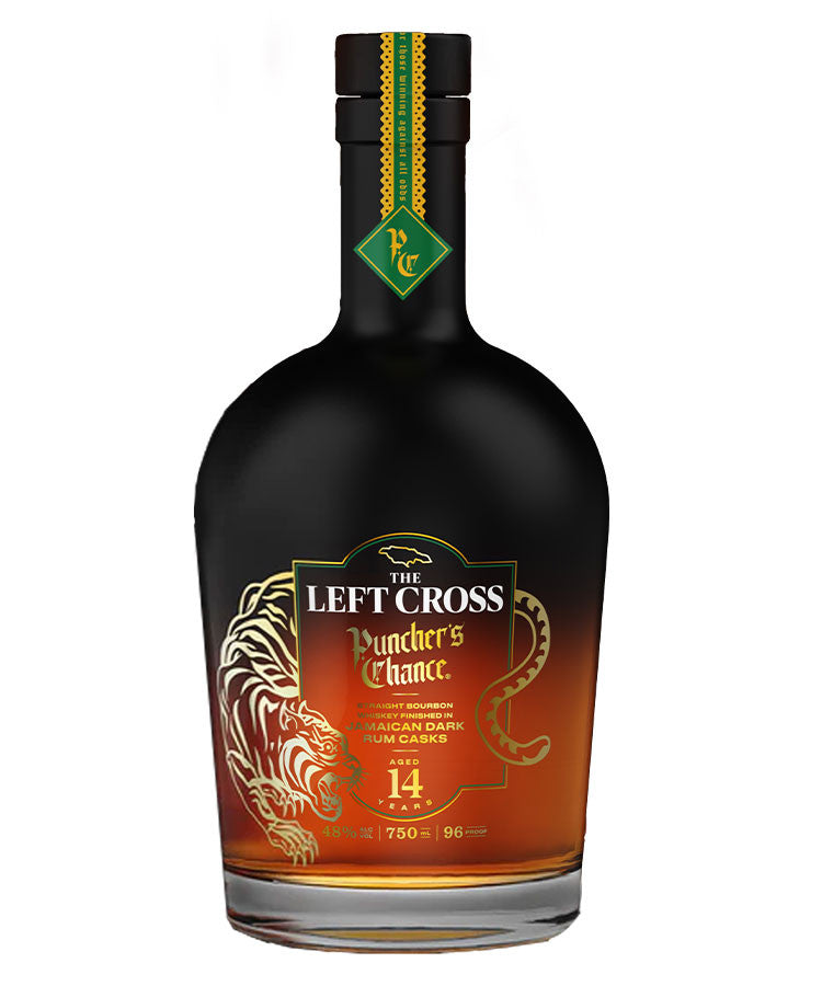 Puncher’s Chance The Left Cross 14 Year Old Straight Bourbon Whiskey 750ml