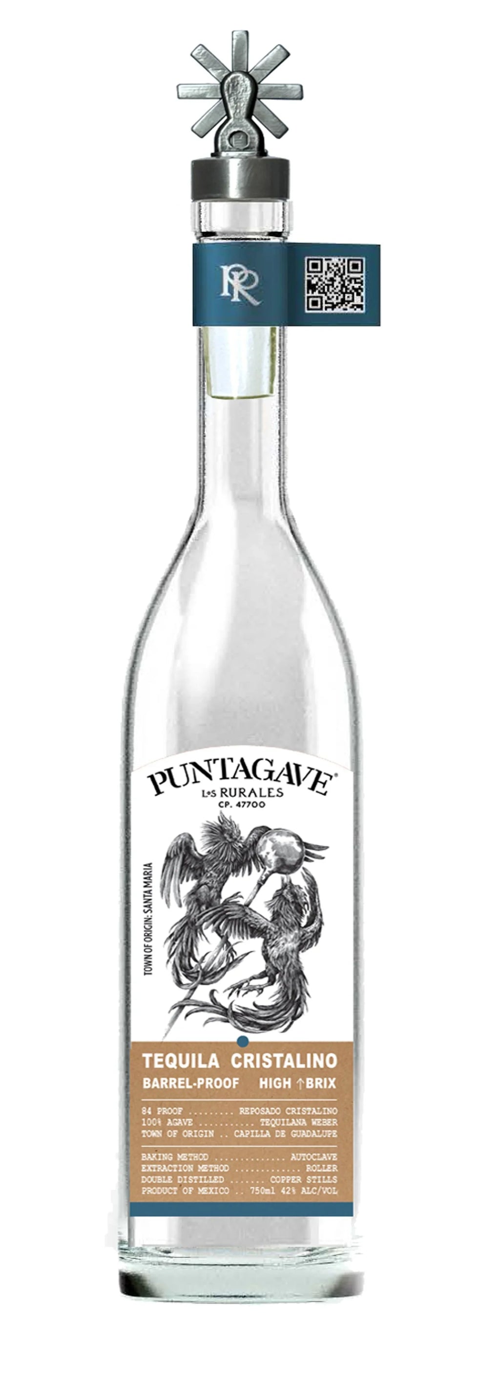 Puntagave Los Rurales Cristalino Tequila 750ml