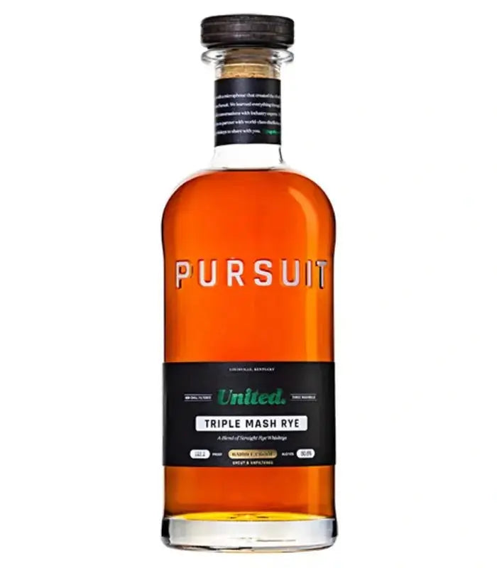 Pursuit United Barrel Proof Triple Mash Rye Whiskey 700ml