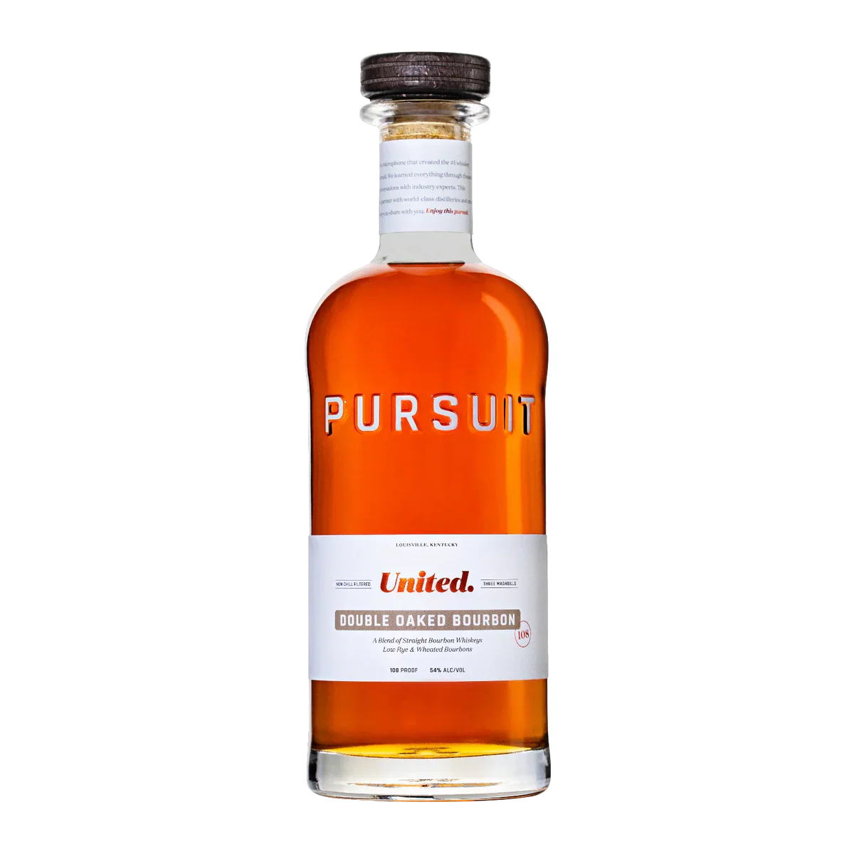 Pursuit United Double Oaked Straight Bourbon Whiskey 700ml