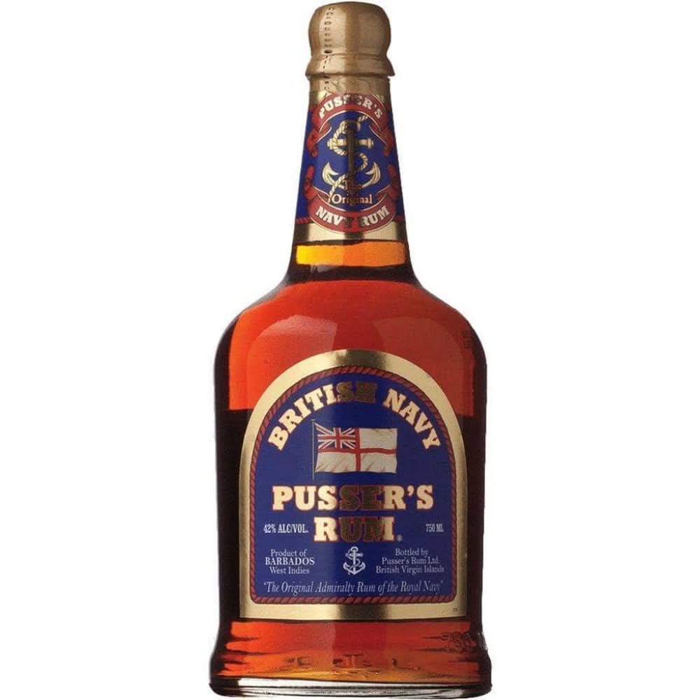 Pusser's British Navy Blue Label Rum 750ml