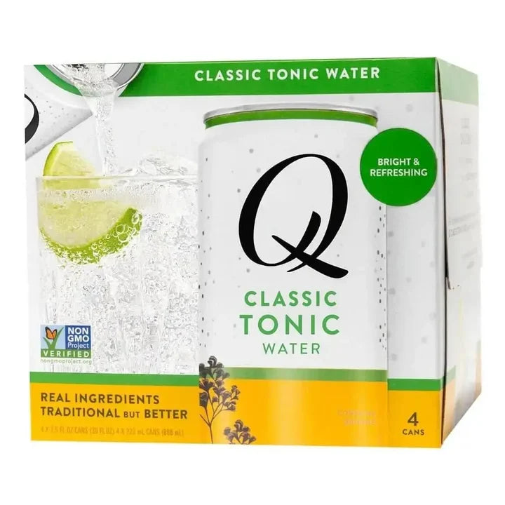 Q Classic Tonic Water by Joel McHale Can 4-Pack