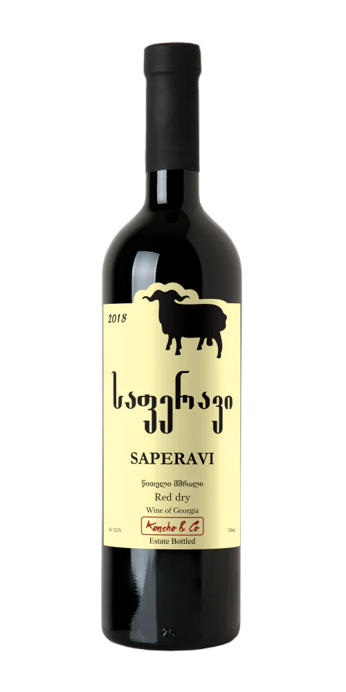 Qvevri Wine Georgia Koncho&Co Saperavi Premium 750ml